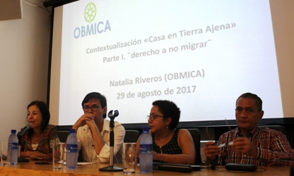 Natalia Riveros, Carlos Abaunza, María paredes y Eddy Tejada.