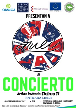 Afiche del concierto 