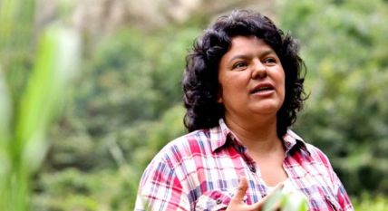 Berta Cáceres, ambientalista hondureña, fue asesinada el 4 de marzo de 2016