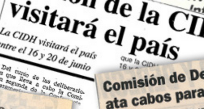 Diseño de prensa que encabeza Resolución 32021 (CIDH)